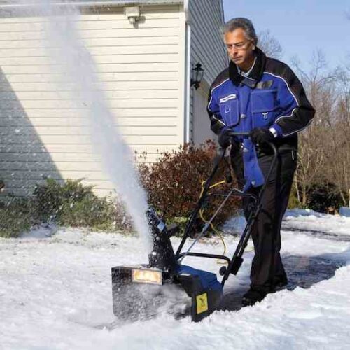 All-Electric Snow Removal That’s a Breeze